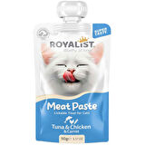 Royalist Kedi Ödülü Meat Paste Tuna Balıklı Tavuklu Havuçlu 90 Gr