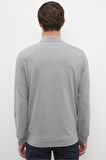 Gri Erkek Sweatshirt