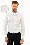 Beyaz Slim Fit Gömlek
