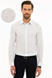 Beyaz Slim Fit Gömlek