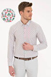 Lacivert Slim Fit Gömlek