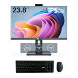 Redrock Highline RR AIO-PT511516R1N24P  i5 11500, 16GB,1TB, 23.8" Pivot Ekran Webcam, Bluetooth Kablosuz KL&MO All In One PC