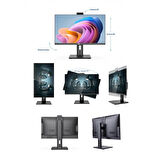 Redrock Highline RR AIO-PT711716R1N24P  i7 11700 16GB,1TB, 23.8" Pivot Ekran Webcam, Bluetooth Kablosuz KL&MO All In One PC