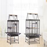 CocodyPet B18 Papağan Kafesi Ayaklı 46x46x158