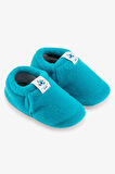 Polar Fleece Turkuaz Polar Barefoot Patik (Hediye Seti)