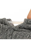 Recycled Woo Wooly Yünlü Gri Barefoot Patik (Hediye Seti)