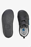 Smart Walker Casual Süper Mat Siyah Barefoot Çocuk Ayakkabı