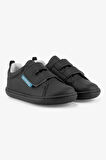 Smart Walker Casual Süper Mat Siyah Barefoot Çocuk Ayakkabı