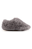 Furry Furry Gri Kürk Barefoot Patik (Hediye Seti)