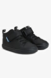 Smart Walker High Top Süper Mat Siyah Barefoot Çocuk Bot