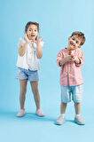 Smart Walker Slip-On #Tags Süper Mat Gri Barefoot Işıklı Çocuk Ayakkabı