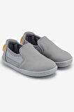 Smart Walker Slip-On #Tags Süper Mat Gri Barefoot Işıklı Çocuk Ayakkabı