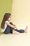 Smart Walker Canvas Play Toz Pembe Barefoot Çocuk Ayakkabı