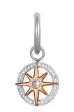 Freelook FRJ.3.5017.3 Yıldız Detaylı Taşlı Metal-Rose Kadın Küpe