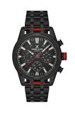 Daniel Klein DK.1.13802-4 Exclusive Fonksiyonlar Aktif Çelik Kaplama Siyah Erkek Kol Saati