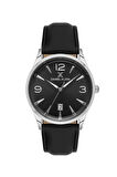DANIEL KLEIN DK.6.14034-2 SİYAH DERİ KORDON KLASİK ERKEK KOL SAATİ