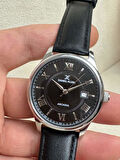 DANIEL KLEIN DK.1.14051 KLASİK SİYAH DERİ KORDONLU 41 MM ERKEK KOL SAATİ