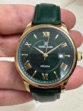 DANIEL KLEIN Klasik Yeşil Deri Kordonlu 41 Mm DK.1.14051-6 ERKEK KOL SAATİ