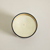 Metal Harfli Kokulu Mum Gunmetal