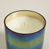 Metal Harfli Kokulu Mum Gunmetal