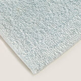 Bamboo Solid Banyo Paspası 60x100 cm Açık Aqua