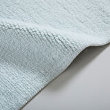 Bamboo Solid Banyo Paspası 70x130 cm Açık Aqua