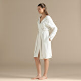 Armin Unisex Bornoz Beyaz