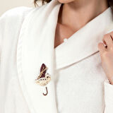 Umbrella Kadın Bornoz  Ekru