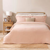 Sofia Tek Kişilik Nevresim Seti 160x220 cm KOYU SOMON