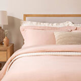 Sofia Tek Kişilik Nevresim Seti 160x220 cm KOYU SOMON