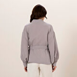 Mamie Kimono Sıcak Gri