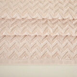 Zigzag El Havlusu 30x40 cm Ekru/Bej