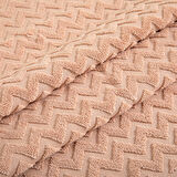 Zigzag El Havlusu 30x40 cm EKRU/KOYU SOMON