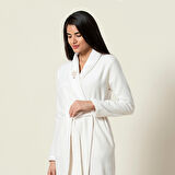 Ladina Kadın Bornoz Ekru