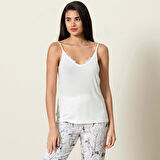 Garda Pijama Takımı Ekru