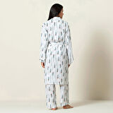 Allegra Sabahlık Beyaz