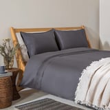 Etape %100 Pamuk King Size Nevresim Seti 230X220 Cm Antrasit