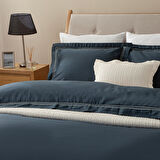 Glad Nevresim Seti 230x220 cm Mavi/Beyaz