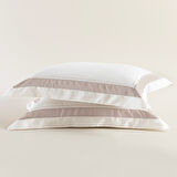 Adda Yastık Kılıfı 50x70 cm Ekru/Taş