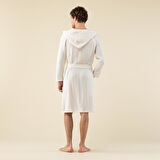 Armin Unisex Bornoz Ekru