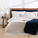 Alesta Nevresim Seti Ekstra King 260x220 cm Natural