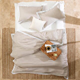 Alesta Nevresim Seti Ekstra King 260x220 cm Natural