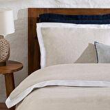 Alesta Nevresim Seti Ekstra King 260x220 cm Natural