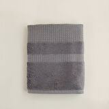 Astel Yüz Havlusu 50x90 cm Koyu Gri