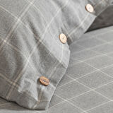 Pedrada Nevresim Seti King Size230x220 cm Gri