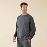 Naphte Erkek Sweatshirt Antrasit
