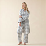 Castillo Kadın Sabahlık Gri