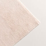 Bamboo Solid Banyo Paspası 40x60 cm Pudra