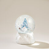 Peci Kar Küresi Mavi/Beyaz