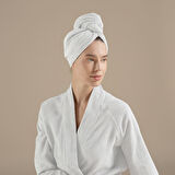 Solid Saç Bonesi  Beyaz